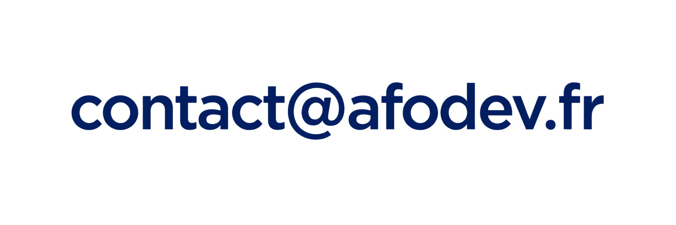 Adresse e-mail de contact d’Afodev