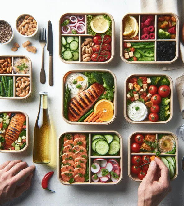 Meal Prep Express: déjeuners sains et rapides en 15 minutes