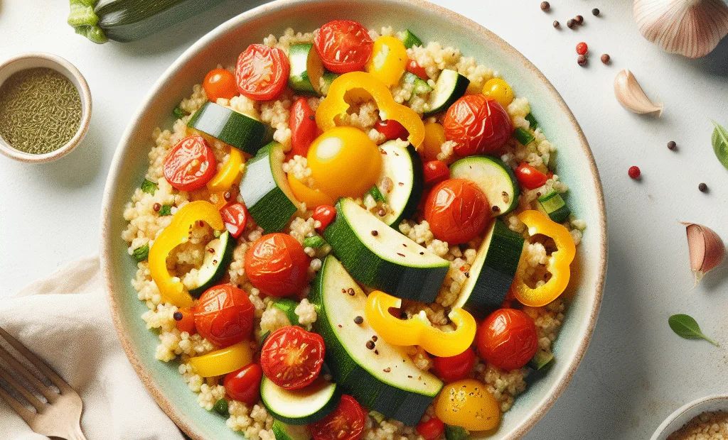 Boulgour de légumes du soleil aux herbes de Provence