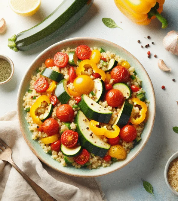 Boulgour de légumes du soleil aux herbes de Provence