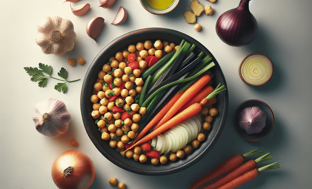 Tajine végétarien de légumes d'hiver et pois chiches