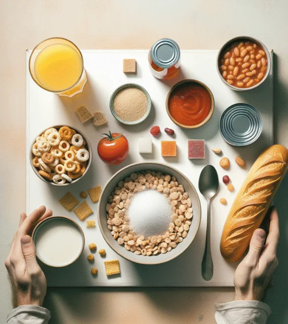 Le sucre caché : Repérez-le dans vos aliments quotidiens