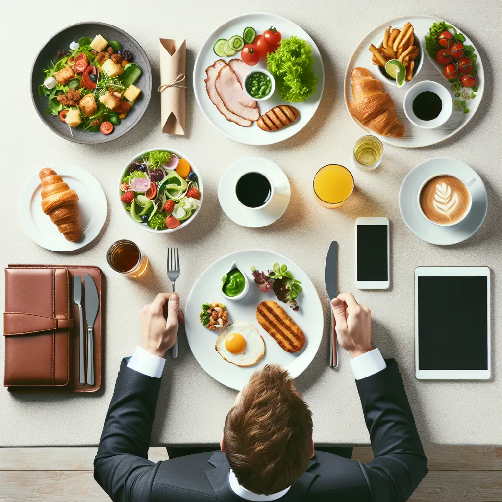 Repas d'affaires et santé : Manger sans compromettre votre carrière