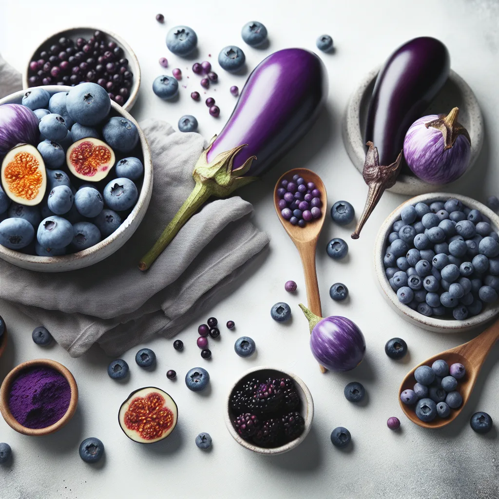 Le violet dans l'assiette : Bienfaits des fruits et légumes