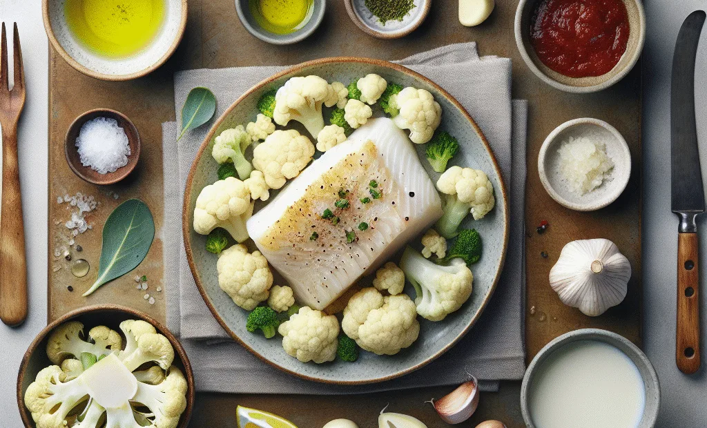 Brandade de cabillaud légère au chou-fleur